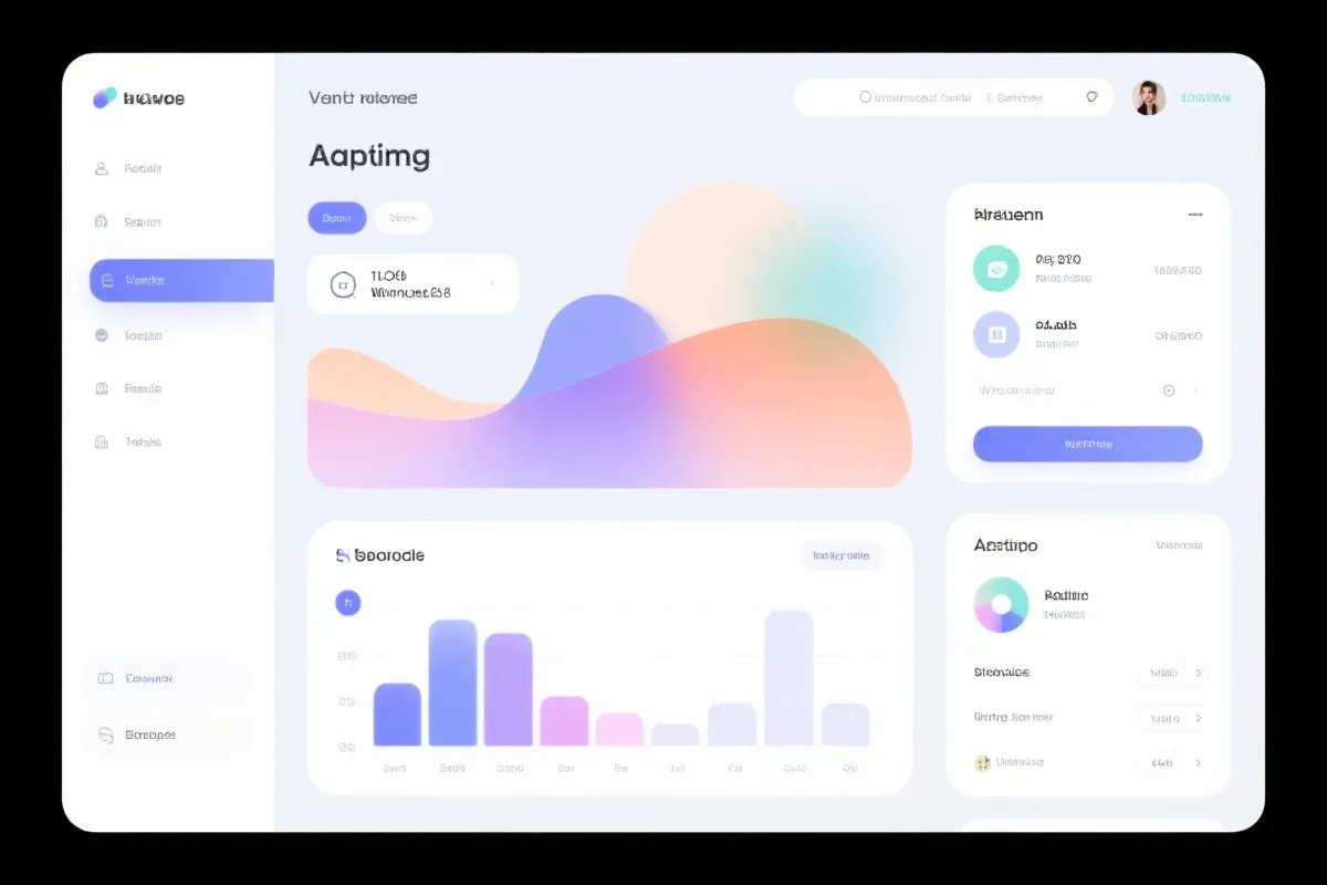 数据看板示意图