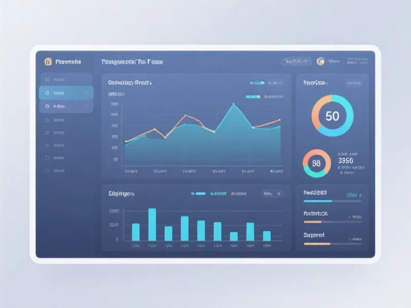 数据分析面板演示